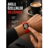 Manyetik Şarjlı Akıllı Saat iOS Android Uyumlu Yeni Nesil
