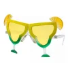 Margarita Parti Gözlüğü Sarı Renk 16x8 cm (5047)