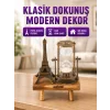 Masa Üstü Ahşap Kum Saati – Dekoratif, Dayanıklı ve Şık