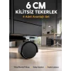 Masa ve Koltuk İçin Kilitsiz Tekerlek Seti 6 cm