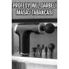 Masaj Tabancası 4 Başlıklı Kas ve Vücut Ağrıları İçin Şarjlı Darbeli