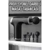 Masaj Tabancası 4 Başlıklı Kas ve Vücut Ağrıları İçin Şarjlı Darbeli