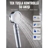 Masaj ve Yağmur Modlu Su Tasarruflu Duş Başlığı