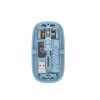 Mavi Kablosuz Mouse Bluetooth ve USB Çift Mod Bağlantılı