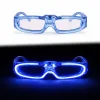 Mavi LED Işıklı Parti Gözlüğü 3 Modlu – Glow & Gece Eğlence Gözlüğü