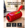 Mavi Taşınabilir Bluetooth Hoparlör Kompakt Tasarım ve Güçlü Ses