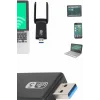 Mbps Wifi Alıcı Kablosuz Wifi Adaptörü Çift Band Çift Antenli