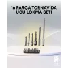 Metal Gövdeli 16lı Bits Seti Çok Fonksiyonlu Tamir Aleti