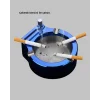 Metal Küllük ve Çakmak Seti Yuvarlak Modern Tasarım Yeni Nesil