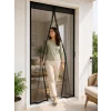 Mıknatıslı File Kapı Sinekliği Balkon Bahçe Teras ve Mutfak İçin Pratik Kullanım