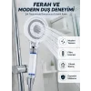 Mineral Taşlı Filtreli Duş Başlığı Güçlü Su Basınçlı Banyo Başlığı
