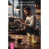 Mini Bubble Espresso & Shot Bardak Borosilikat Cam  – 2’li Set (6x5 cm) 722287