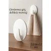 Mini Kendinden Yapışkanlı Duvar Askısı – 5.5 X 3.2 Cm | İz Bırakmaz, Güçlü Tutuş 722286