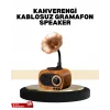 Mini Nostaljik Bluetooth Hoparlör FM Radyo 8 Saat Batarya