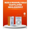 Mini USB Klima Fan | 3 Kademeli Spreyli Hava Soğutucu, Taşınabilir