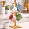MİX ALTLIK =YUVARLAK - KARE BARDAK - FİNCAN ASACAK BAMBU - AHŞAP 35CM (5047)