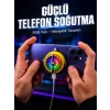 Mobil Oyuncular İçin RGB Işıklı Telefon Soğutucu