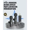 Mobil Uyumlu Mikrofon - Dış Mekân İçin İdeal