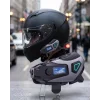 Motosiklet Kask Bluetooth Kulaklık Uzun Pil Ömrü Kamera ve Sesli Komut Destekli
