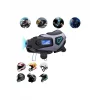 Motosiklet Kask Kulaklığı Bluetooth 5.3 Kamera ve FM Radyo Destekli