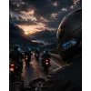 Motosiklet Kaskı İçin Bluetooth Kulaklık Hands Free Çağrı Özellikli