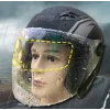 Motosiklet  Kaskı İçin Yağmur Kaydırıcı Film (5047)