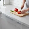 Mutfak Dolap İçi Kaydırmaz Şeffaf Raflık Örtüsü 45x300 Cm Pvc Koruyucu