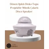 Müzik Ritimli Işık Değişimi & Dönen Dalga Efekti – Galaxy Projektör