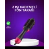 Negatif İyon Teknolojili Saç Kurutma ve Şekillendirme Fırçası