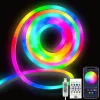 Neon LED Esnek Aydınlatma - RGB MAGIC SMART - 5 Metre Paket IP67 - Uzaktan Kumanda + Uygulama (5047)