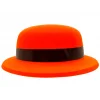 Neon Partisi Turuncu Renk Melon Plastik Parti Şapkası
