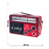 Nostaljik Radyo WAXIBA Nostaljik Radyo Bluetooth Fm Usb XB-2301RT (5047)
