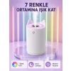 Oda Nemlendirici LED Işıklı Ultrasonik Buhar Makinesi Aroma Difüzör