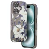 Onegif  İphone 16 Flower Series Magsafe Kapak - Gri