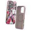 Onegif  İphone 16 Pro Flower Series Magsafe Kapak - Pembe