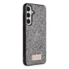 Onegif Samsung Galaxy A25 5g Bright Simli Kapak - Gümüş