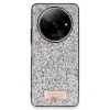 Onegif Xiaomi Redmi A3 4g Bright Simli Kapak - Gümüş