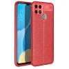 Oppo A15 Kılıf Auto Focus Kapak - Kırmızı