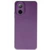Oppo A38 Kılıf Nano İçi Kadife Silikon - Mor
