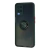 Oppo A54 4g Kılıf Montreal Yüzüklü Silikon Kapak - Yeşil