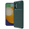 Oppo A60 Kılıf Auto Focus Karbon Kapak - Koyu Yeşil