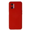 Oppo A96 Kılıf Nano İçi Kadife Silikon - Kırmızı