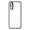Oppo Find X2 Kılıf Montreal Silikon Kapak - Lacivert