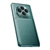 Oppo Reno 11 Fs Kılıf Auto Focus Karbon Kapak - Koyu Yeşil