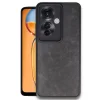 Oppo Reno 11f Kılıf Aras Deri Kapak - Siyah