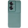 Oppo Reno 11f Kılıf Auto Focus Karbon Kapak - Koyu Yeşil