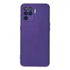Oppo Reno 5 Lite Kılıf Nano İçi Kadife Silikon - Mor