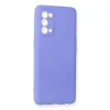 Oppo Reno 5 Pro Kılıf First Silikon - Lila