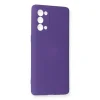 Oppo Reno 5 Pro Kılıf Nano İçi Kadife Silikon - Mor