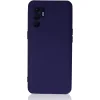 Oppo Reno 6 Kılıf Nano İçi Kadife Silikon - Mor